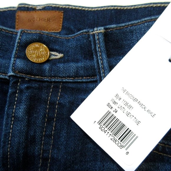 MOTHER Women's Blue Jeans - Picture 3 of 5